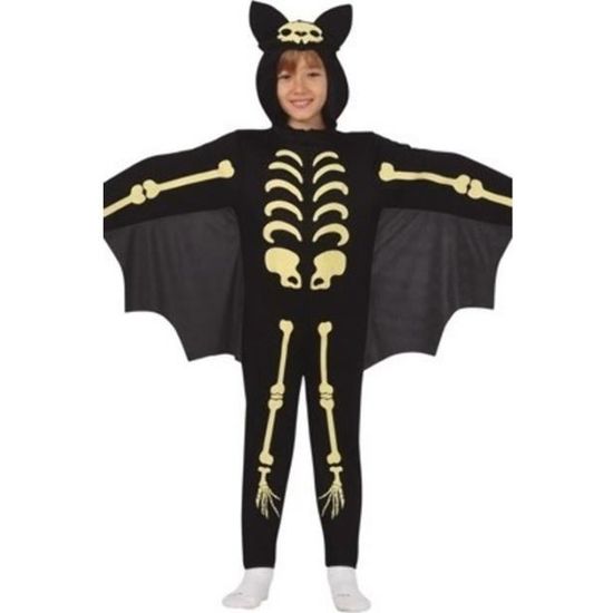 Xiaojiu Nouveau Née Halloween Ensemble, Chauve Souris Enfant