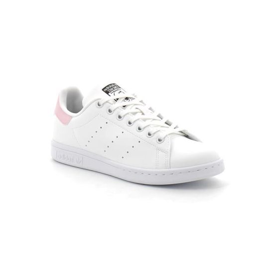 Adidas stan smith j w chaussures blanc rose hot sale
