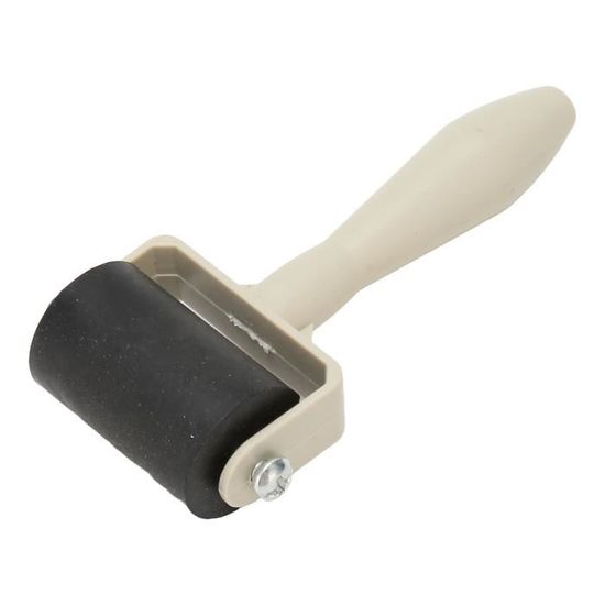 Rouleau Encreur Brayer - 3 Tailles - Outil Pour Estampage, Peinture, Gravure - Caoutchouc, Métal, Bois - 13