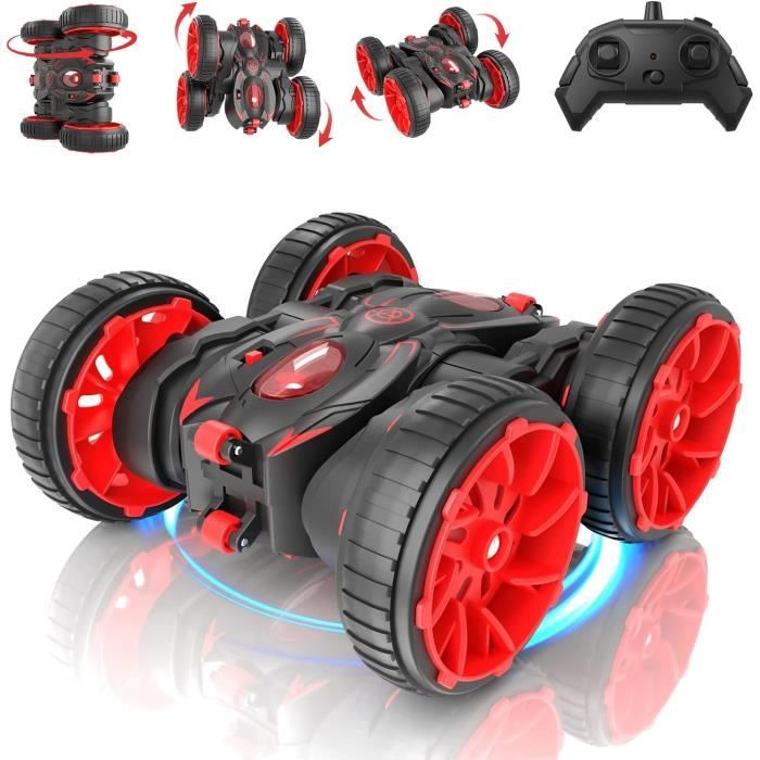 Voiture Télécommandée Amphibie 1:16 - 4WD 20km/h - 360° Rotation - Cadeau Enfant 4-9 Ans