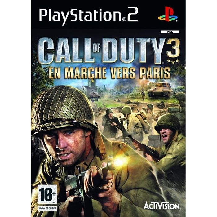 Call Of Duty 3 Em Marche Vers Paris / Jeu Console