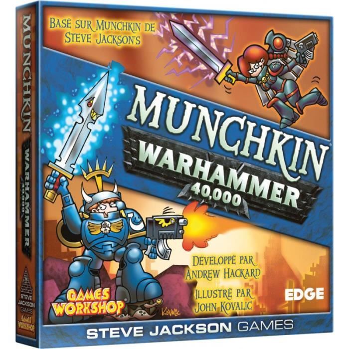 Jeux de société famille - Jeu de cartes - Munchkin Warhammer 40,000