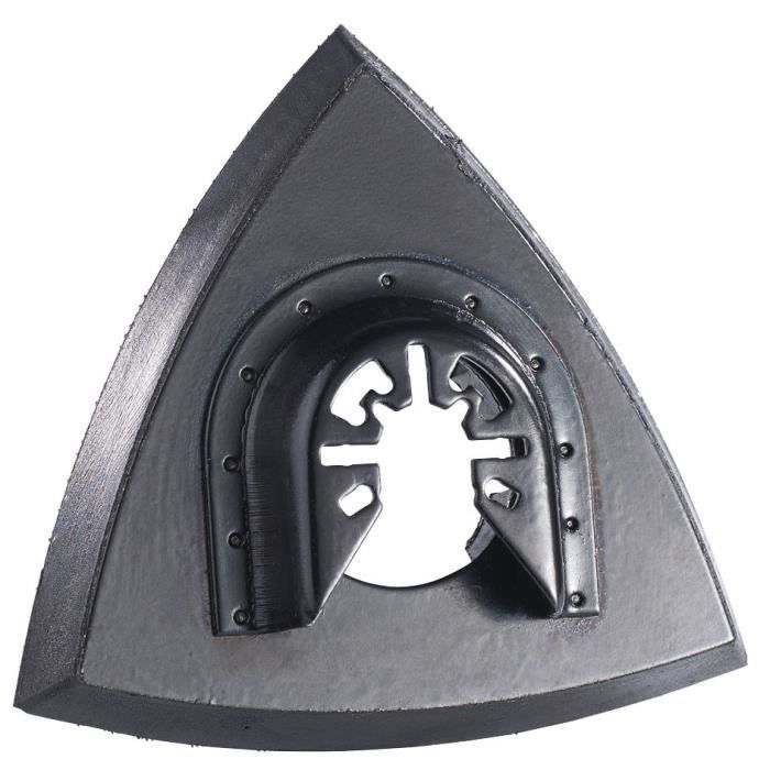 Plateau de ponçage triangulaire pour outils multifonctions, 93 mm