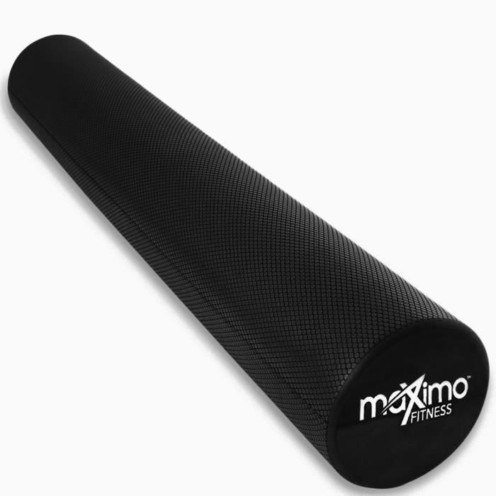 Maximo Fitness - Rouleau de mousse extra long - 6 -x 36- (15 cm x 90 cm) – Point de Déclenchement - Outil de massage parfait pour