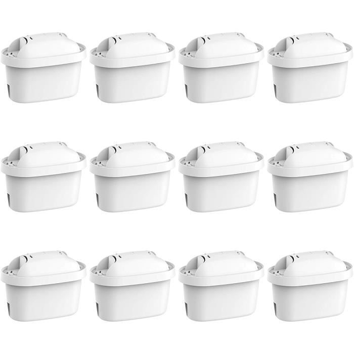 Waterdrop TÜV SÜD, NSF Certifiée Cartouche Filtrante, Compatible avec Brita Maxtra, Style, Marella Cool, Mavea Elemaris XL, Dafi Uni