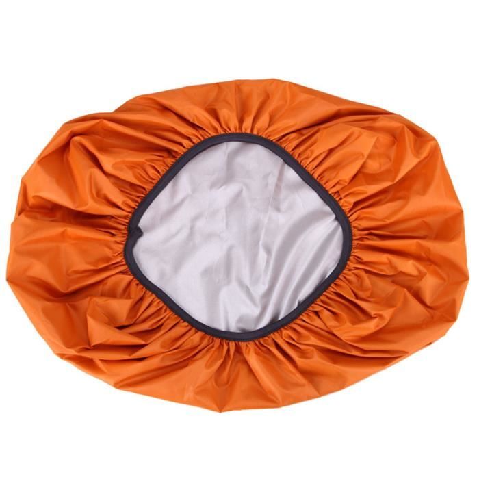 Sac Housse De Pluie 35-70L Protable Étanche Anti-larme Anti-UV Anti-UV Couverture De Sac À Dos pour Orange 2 55-60 litres (L)