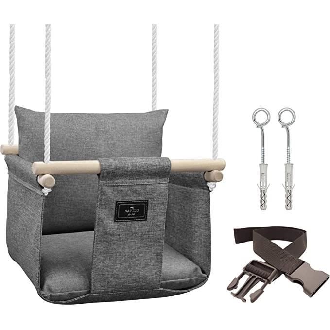 NATILU Balançoire pour Enfant - balançoire pour bébé - balançoire
