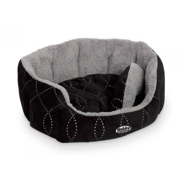 NOBBY PANIER OVALE MATELASSÉ POUR CHIEN, AVEC COUSSIN RÉVERSIBLE CENO