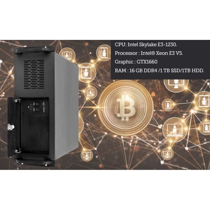 Ovegna WS4U1: Machine de minage Crypto-Monnaie 4U