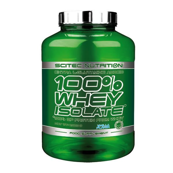 100% Whey Isolate 2000 gr vanille
