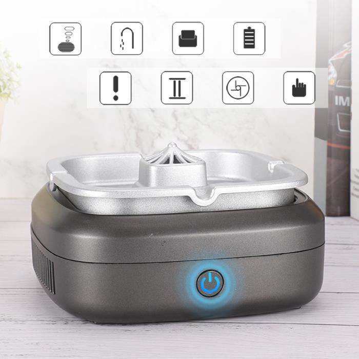 Cendrier à grand volume d'air domestique à ions négatifs purificateur d'air d'élimination US 100-240V -NIM