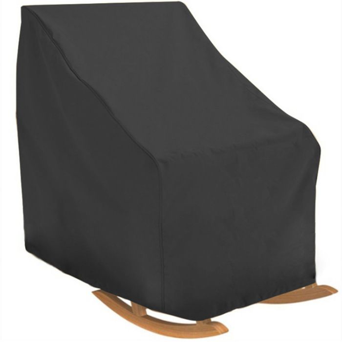 Housse Imperméable Et Coupe-Vent Pour Coffre De Jardin - Tissu Oxford 210D, 130x60x71 Cm, Noir