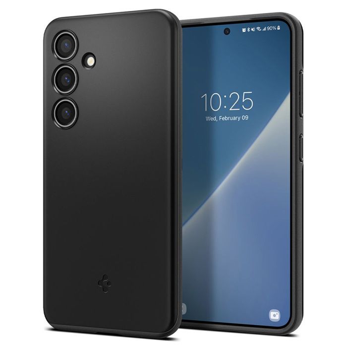 Coque de téléphone - Spigen - ACS07341 - Thin Fit - Compatible Samsung Galaxy S24 5G - Noir