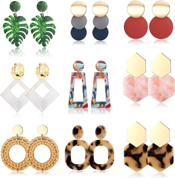 JZK Lot de 14 paires de boucles d'oreilles à clip pour filles de 4 à 7 ans, cadeau d'anniversaire, faveurs de remerciement, cadeau, Résine JZK Lot de 14 paires de boucles d'oreilles à clip pour filles de 4 à 7 ans, cadeau d'anniversaire, faveurs de remerciement, cadeau, Résine