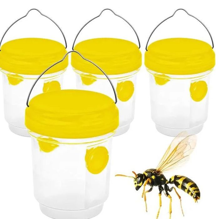 INN®Piège à mouches extérieur potager jaune piège à abeilles bouteille piège à bourdons