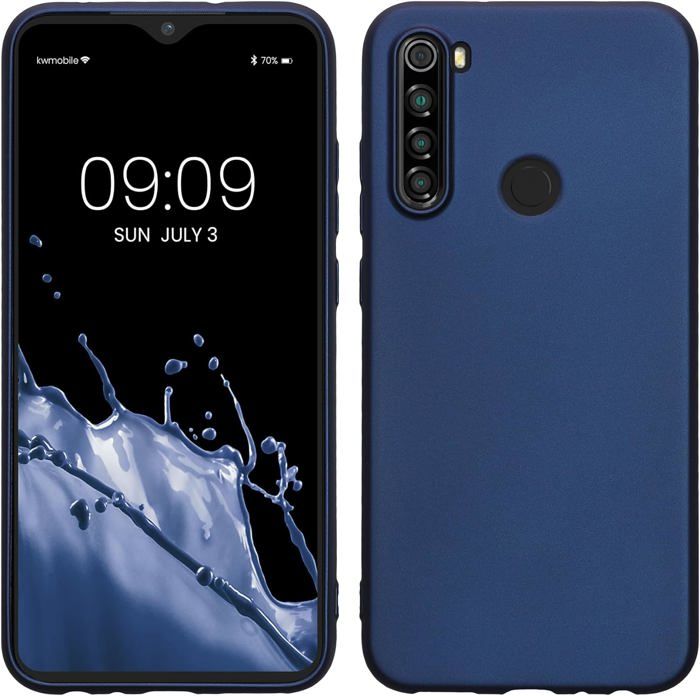 REY Pack 3X Pellicola salvaschermo e Cover Anti-Shock per LG K61, Vetro temperato e Silicone TPU ad Alta Resistenza