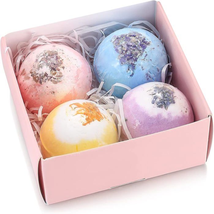 Coffret Cadeau Bombe De Bain + Brume Corporelle Parfum Ananas - Neuf - Parfait Pour Offrir