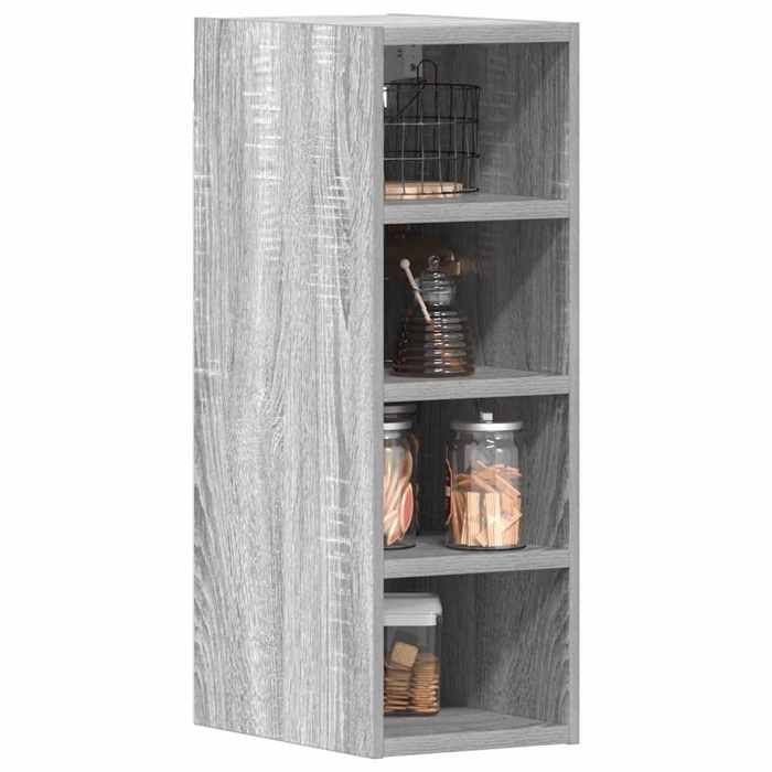 vidaXL Armoire suspendue Riga Gris Sonoma 20 x 295 x 60 cm Bois dingénierie 854162