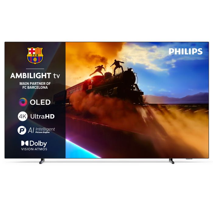 Télévision OLED - PHILIPS - Ambilight 77OLED760 - 194 cm - 4K UHD - Smart TV