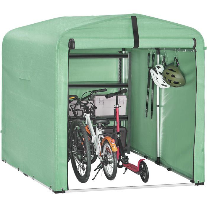 SoBuy Abri de Jardin Imperméable avec Crochets Garage - vue 2