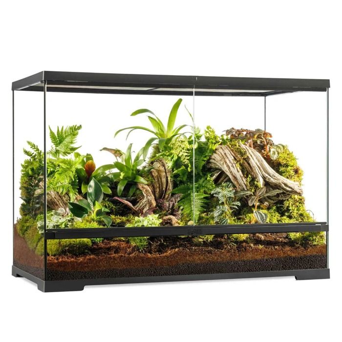 Comparer les prix de Terrarium Paludarium 90x45x60cm Reptile Et Amphibien Pro Terrarium Pt4413 - Exo Terra