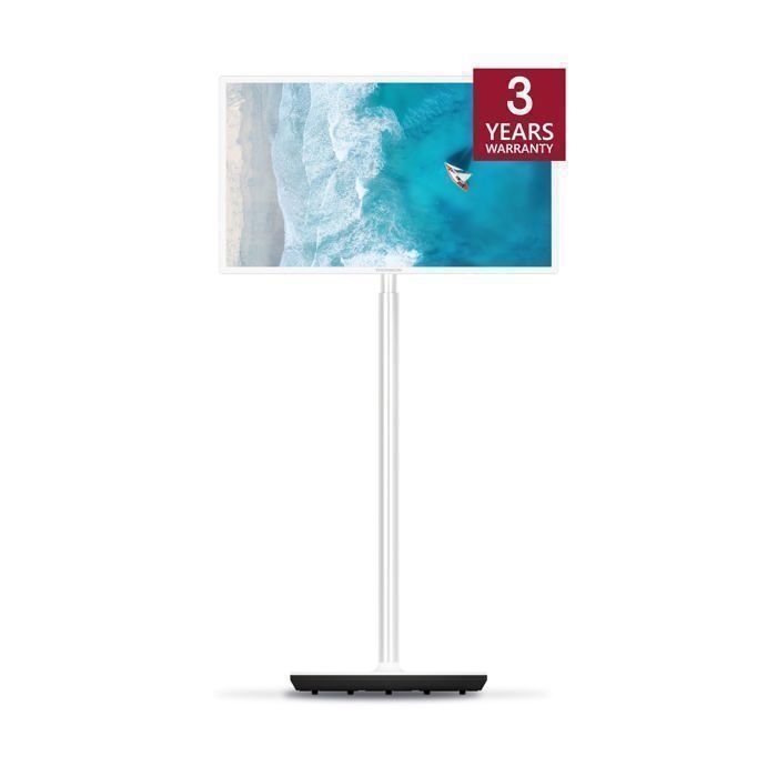 THOMSON 32(81 cm) LED HD Smart Go TV Google AsistantBatterie intégréeHauteur réglableHDMIUSBBlanc-32HG4M45