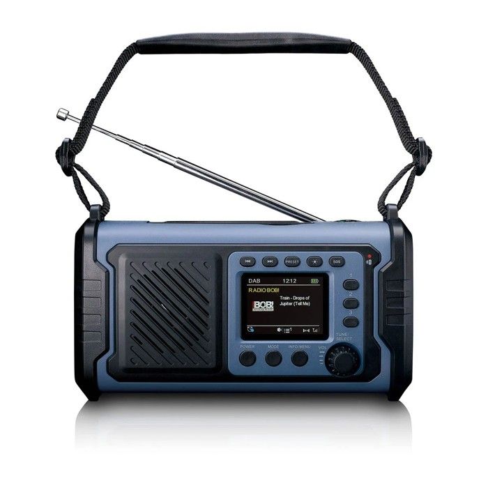 Radio Portable durgence DAB+/FM à manivelle 20000 mAh Powerbank Survie Recharge Solaire Bluetooth 5.3 Lampe Torche Lenco Radio Portable durgence DAB+/FM à manivelle 20000 mAh Powerbank Survie Recharge Solaire Bluetooth 5.3 Lampe Torche Lenco