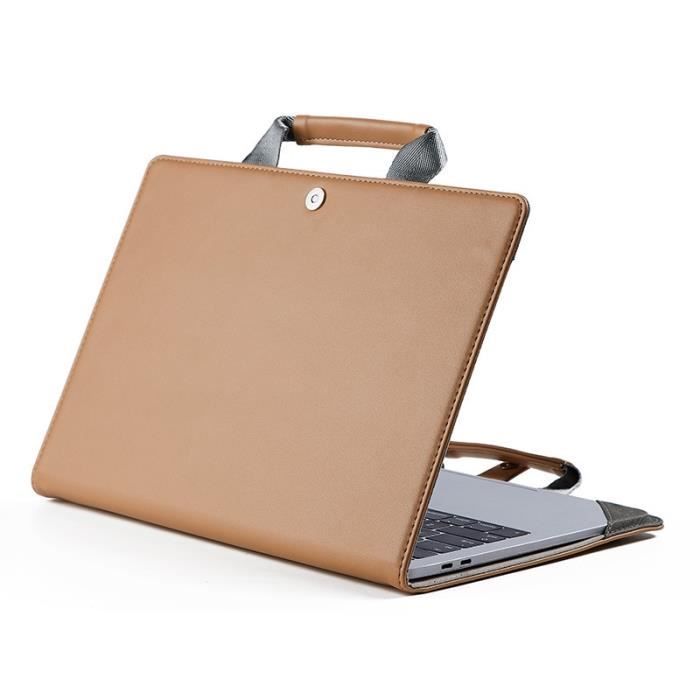 TECOOL 13 Pouces Housse de Protection pour 2020-2018 MacBook Air 13 / Pro 13,  Sacoche Pochette PC Portable avec Poignée, Gris Foncé - Cdiscount  Informatique