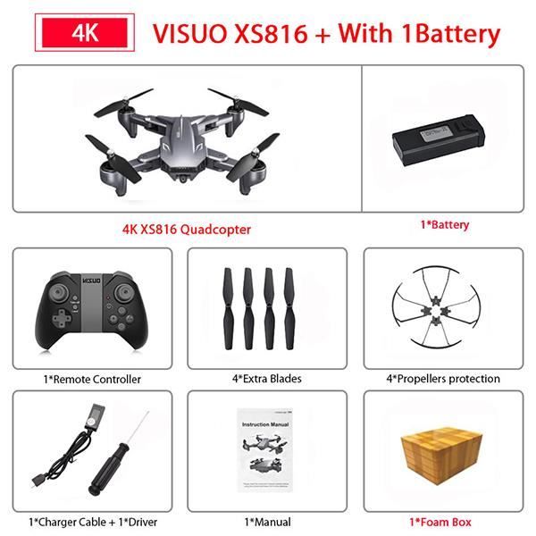 Visuo xs816 outlet rc drone