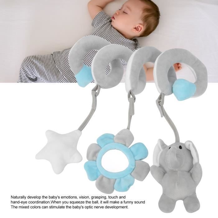 VINGVO Jouet de poussette pour bébé avec pendentif en perles Perles