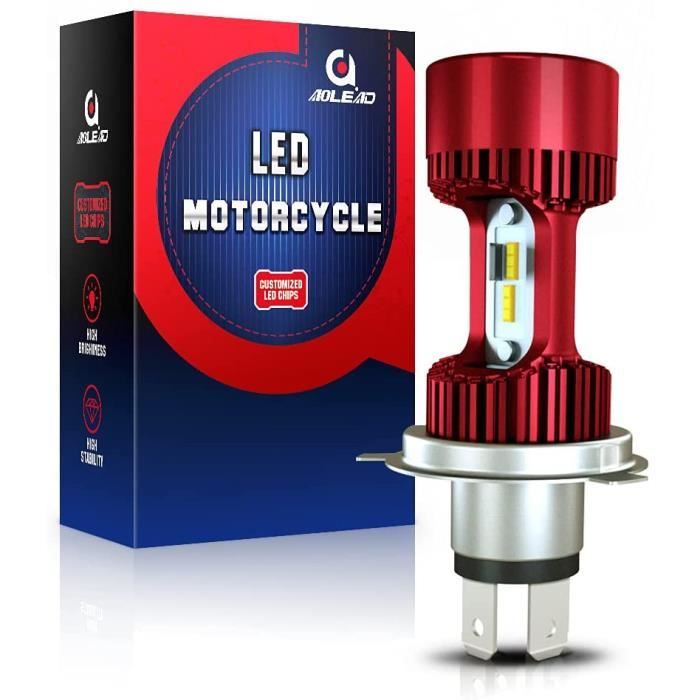 Moto Headlight Accesorios PARA Motos H4 P15D 12V 24V LED Ampoules LED de  feux de route/croisement moto ampoules LED super brillantes - Chine Phare à  LED pour moto, phare à LED pour