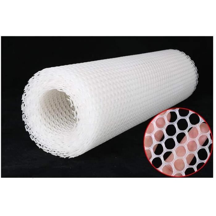 Grillage Plastique Filet de Protection en Plastique,Trou 0.8cm, 1×1 M, Clôture Escalier Net, Animal Clôture Balcon Maison Nette A304