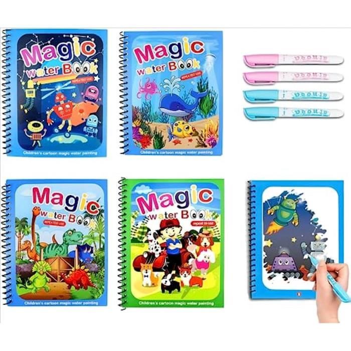 Lisciani - Hello Kitty – Livre Magique à Eau Réutilisable