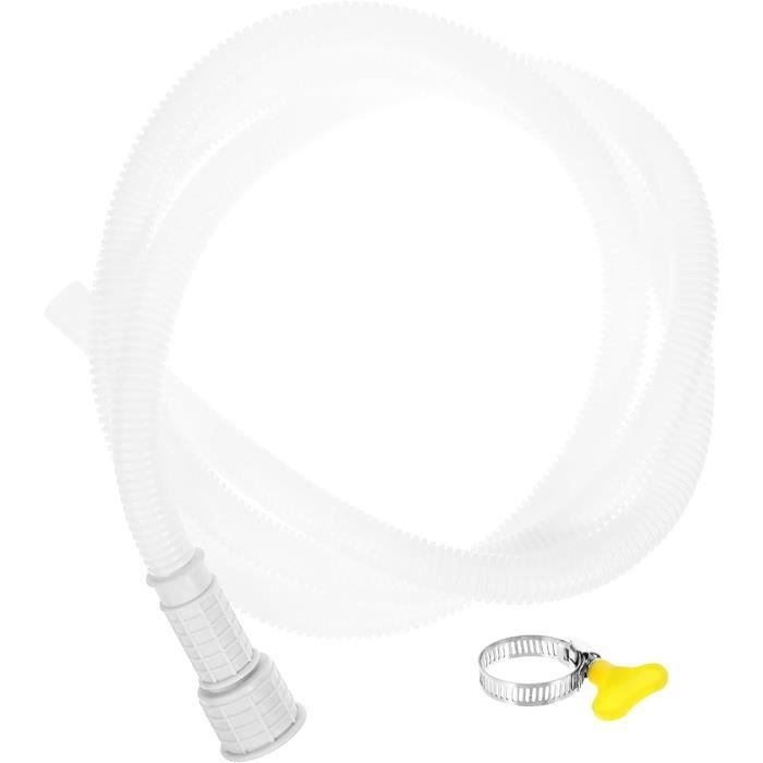 Tuyau De Vidange Flexible Pour Climatiseur Portable – Kit D'Évacuation En PVC Et Caoutchouc, 1 M, Universel