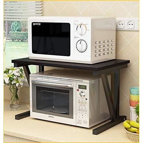 MEUBLE ETAGERE 3 étages four à micro-ondes Support Etagère épices