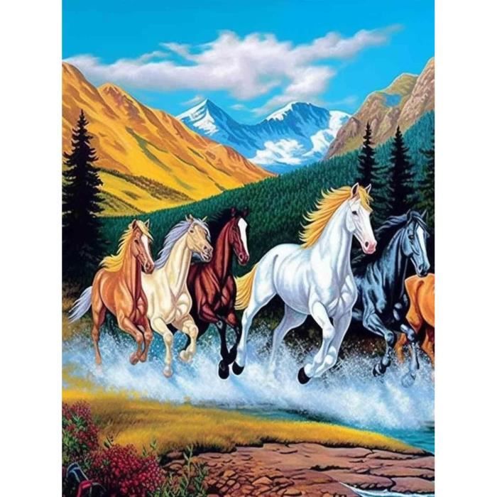 Kit Peinture Diamant 5D 'Poule De Ferme' - 30x40cm - Strass Brillants - Loisir Créatif Adulte/enfant