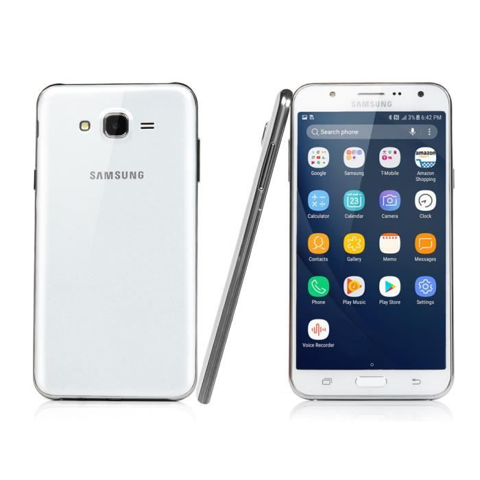 Samsung Galaxy J7 J700 16go Blanc - Cdiscount Téléphonie