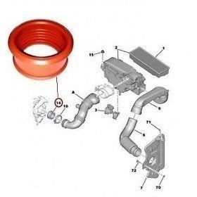 Manchon de Turbo 1.6Hdi Peugeot 5008