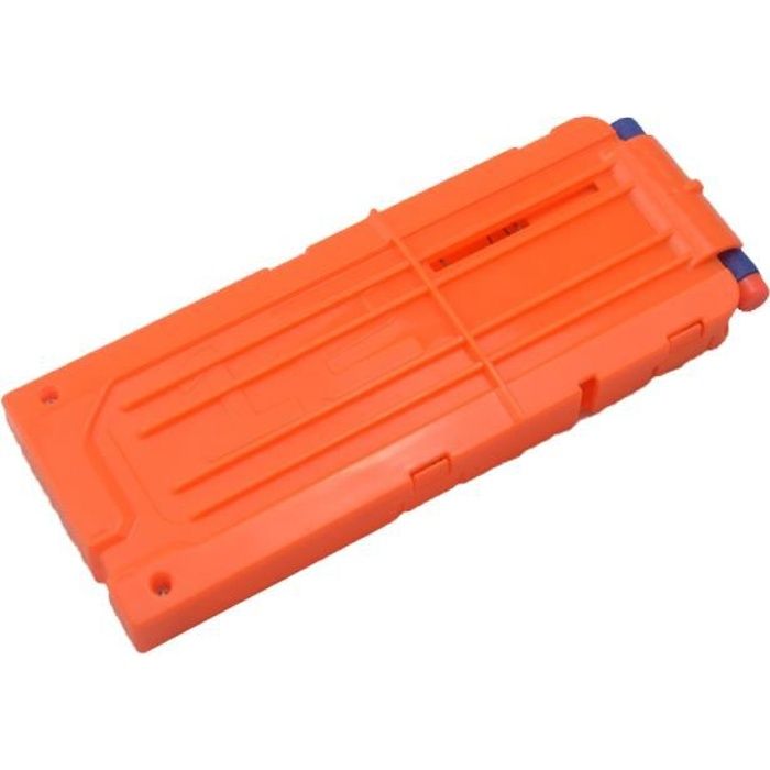 Chargeur 12 fléchettes Orange pour Nerf N-strike Elite Blaster - Jouet pour  enfant de 8 ans et plus