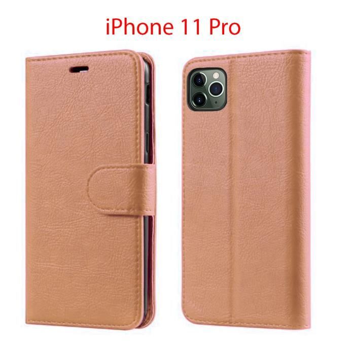 Housse Portefeuille Pour IPhone 17 - Cuir PU, Fermeture Magnétique, Emplacements Cartes, Fonction Stand, Protection Anti-choc - 1