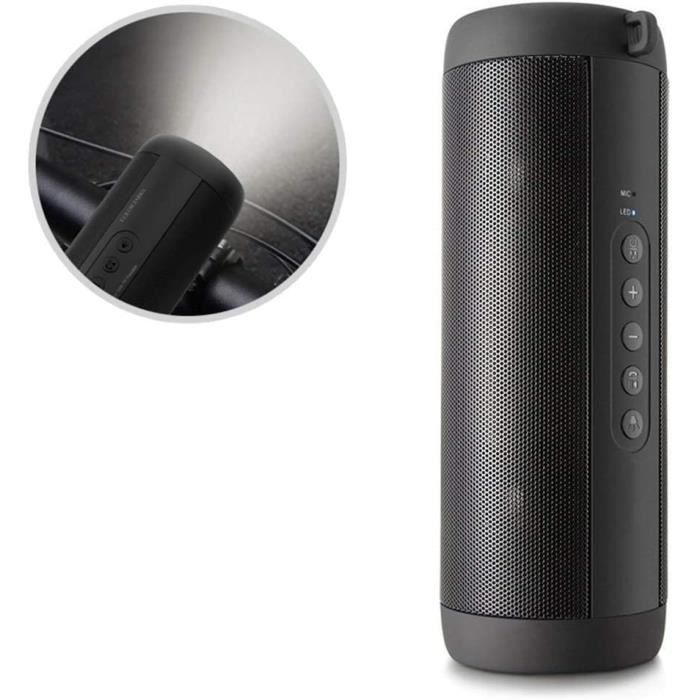 Haut-parleur Bluetooth Ortizan 40W Portable Étanche IPX7 - Son Stéréo Puissant Avec Lumière LED
