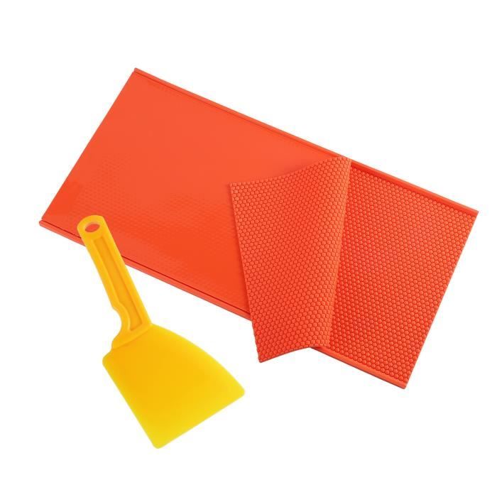 2 Feuilles De Cire D'Abeille En Silicone 5,4 Mm - Pour Apiculteurs Débutants Ou Confirmés - 6