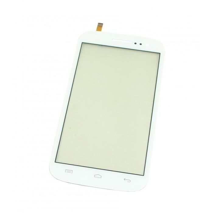 Vitre Tactile écran Pour Wiko Barry (blanc) + Adhésif 3M Et Outils - Neuf Sous Blister - Remplacement Facile
