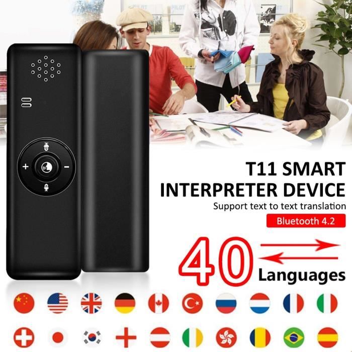 AI Ecouteur Traducteur Instantané, 2025 Nouveau casque de 3-en-1 Oreillette Traduction Instantanée Supportant 150 Langues,Noir - Beaux-Arts et Loisirs créatifs