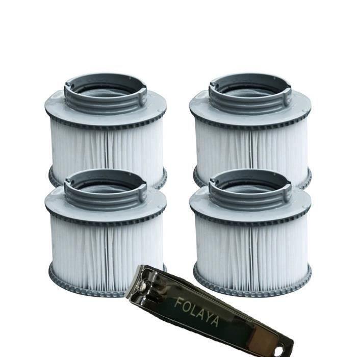Lot De 6 Cartouches Filtrantes Happy Garden Pour Spa Gonflable MSPA