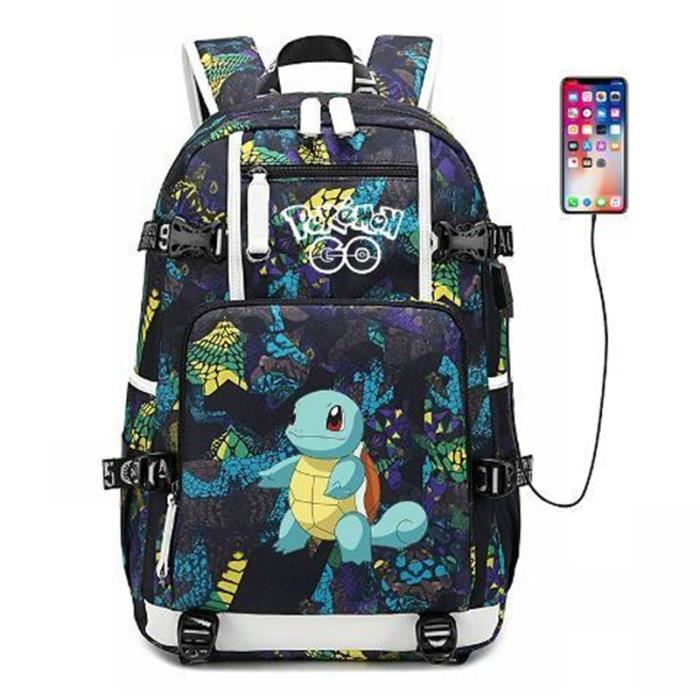 Sac à Dos Pokemon – Pikachu – Cartable Scolaire Enfant – Polyester – Fermeture éclair – 2020-2029