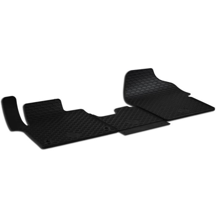 Tapis de voiture en caoutchouc sur mesure - convient pour Peugeot 208 et Peugeot  2008