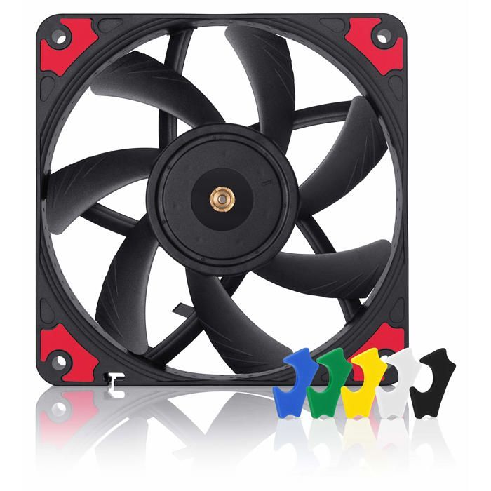 Noctua NF A12x15 PWM chromax..swap - vue 7