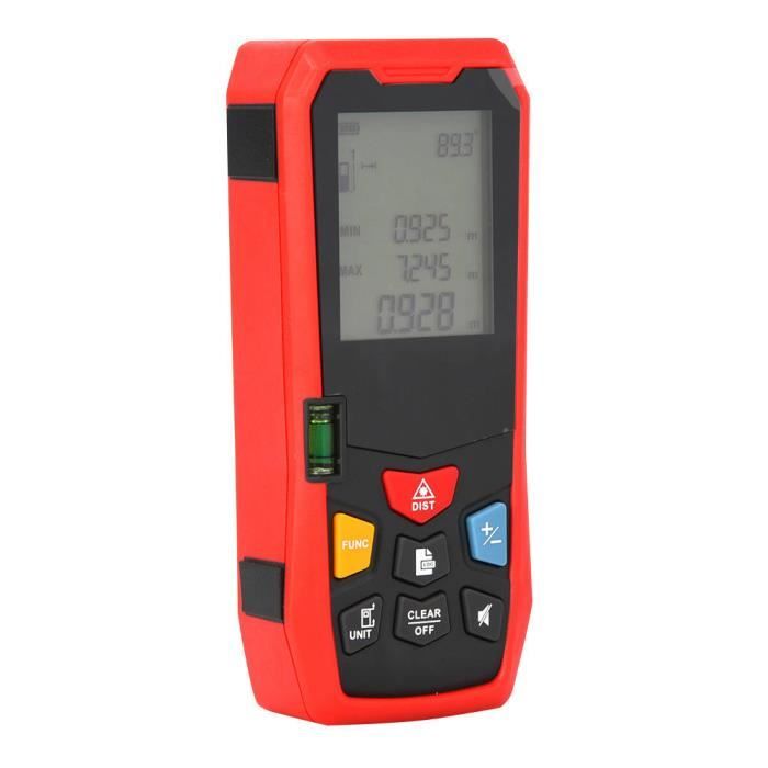 Sonew télémètre manuel Instrument de mesure de distance de télémètre laser numérique portable de haute précision (LM50)