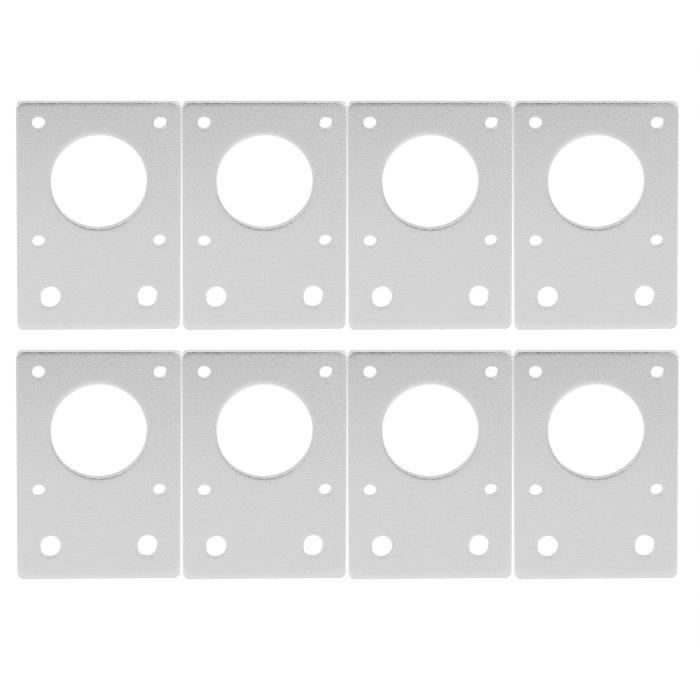 Lot De 4 Supports De Carrosserie En Alliage D’aluminium Pour Châssis Tamiya CW-01 Midnight Pumpkin – Noir/argent